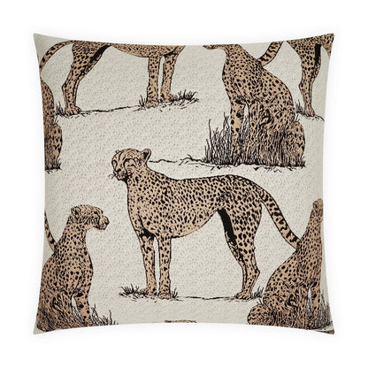 D.V. KAP HOME   22" x 22" Outdoor Mara Pillow Animal, Novelty    - OD-563-2222