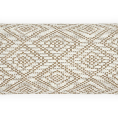 D.V. KAP HOME   12" x 24" Outdoor Wanderer Lumbar Pillow - Natural Western Chic, Modern, Global    - OD-568-N-1224