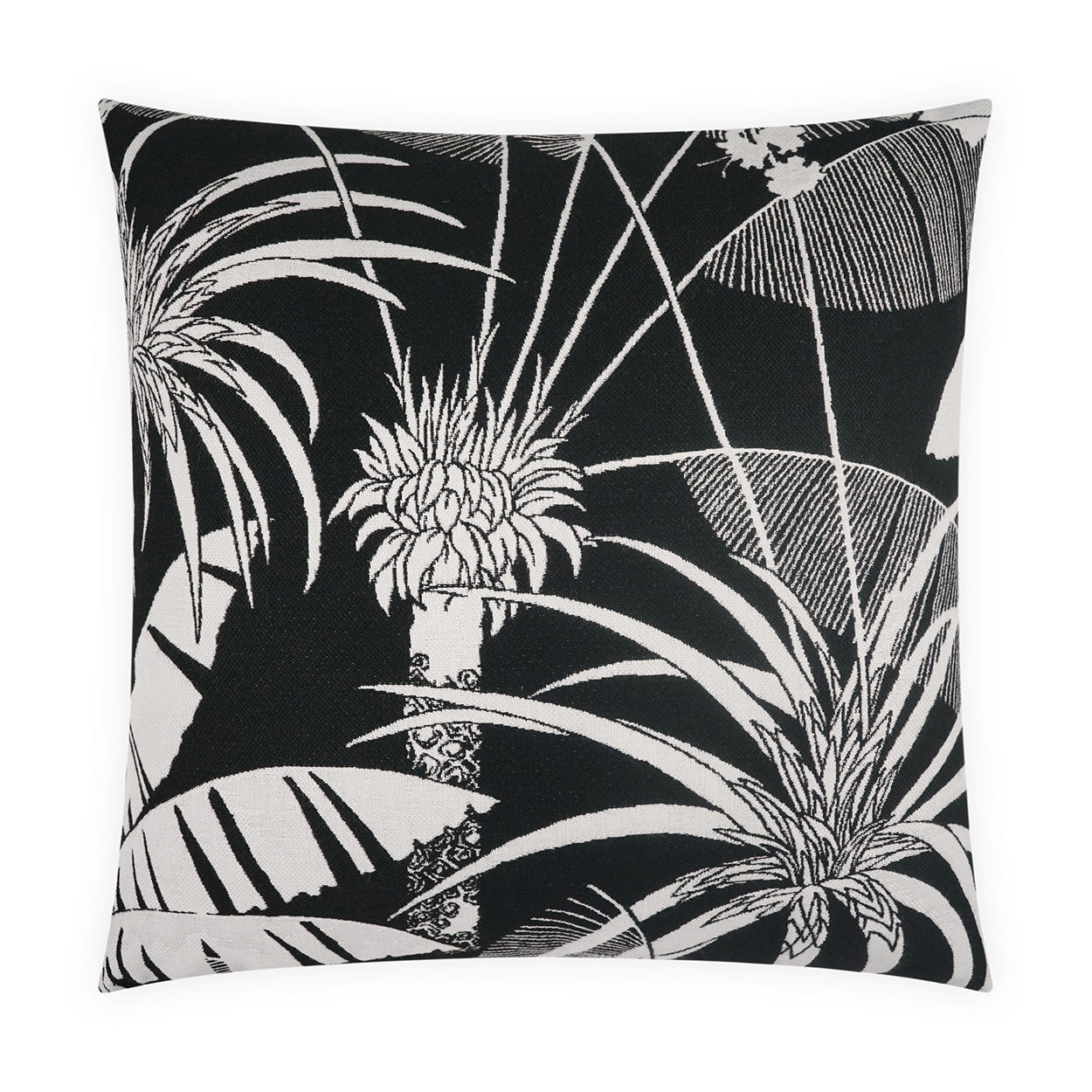 D.V. KAP HOME   22" x 22" Outdoor Palawan Pillow Floral    - OD-572-2222