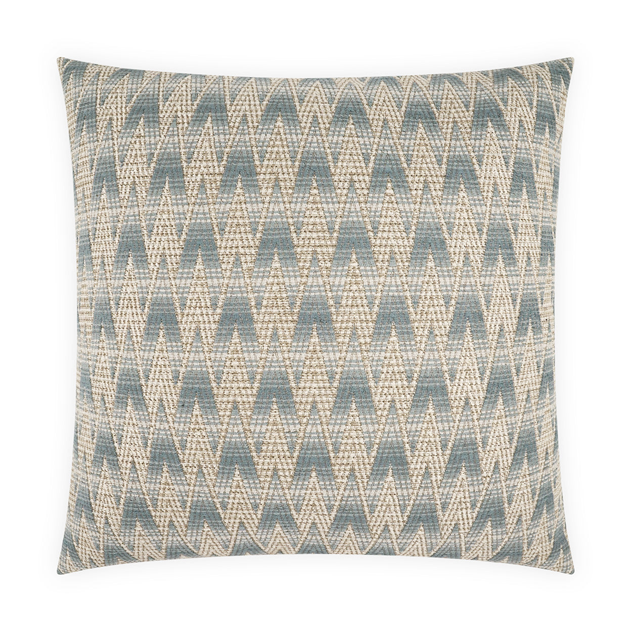 D.V. KAP HOME   22" x 22" Outdoor Clukey Pillow - Riviera Geometric, Modern, Global    - OD-575-R-2222