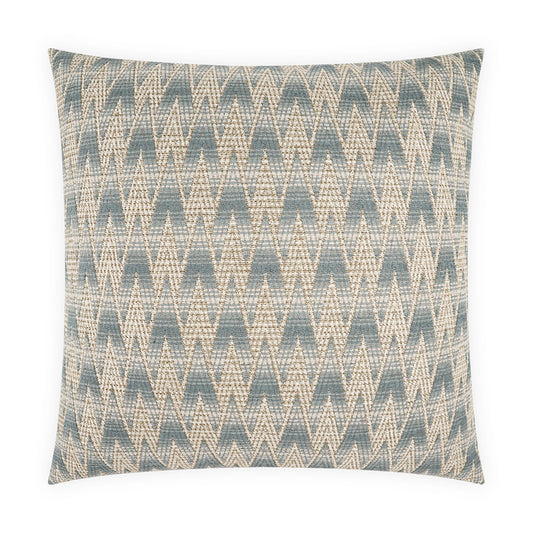 D.V. KAP HOME   22" x 22" Outdoor Clukey Pillow - Riviera Geometric, Modern, Global    - OD-575-R-2222
