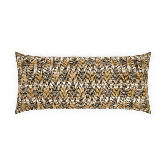 D.V. KAP HOME   12" x 24" Outdoor Clukey Lumbar Pillow - Portabella Geometric, Modern, Global    - OD-576-P-1224