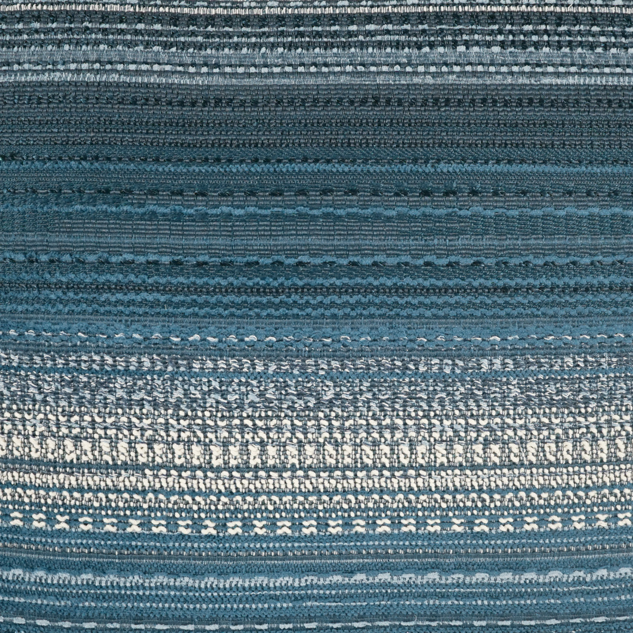 D.V. KAP HOME   22" x 22" Outdoor Ihara Pillow - Indigo Stripes    - OD-577-I-2222