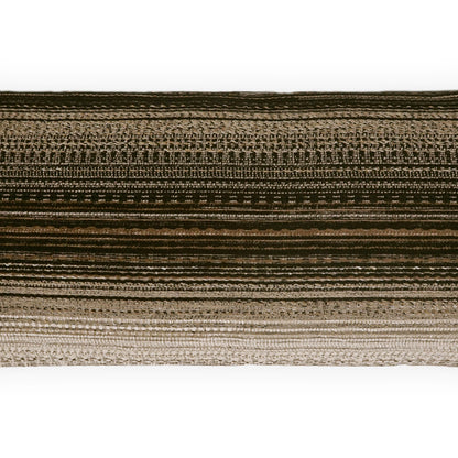 D.V. KAP HOME   12" x 24" Outdoor Ihara Lumbar Pillow - Mink Stripes    - OD-578-M-1224