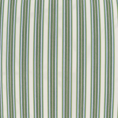 D.V. KAP HOME   22" x 22" Outdoor Pendle Pillow - Green Stripes    - OD-579-G-2222