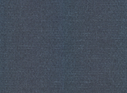 York Wallcoverings New Origins Tatami Weave Navy Wallpaper   Blues   - OG0529