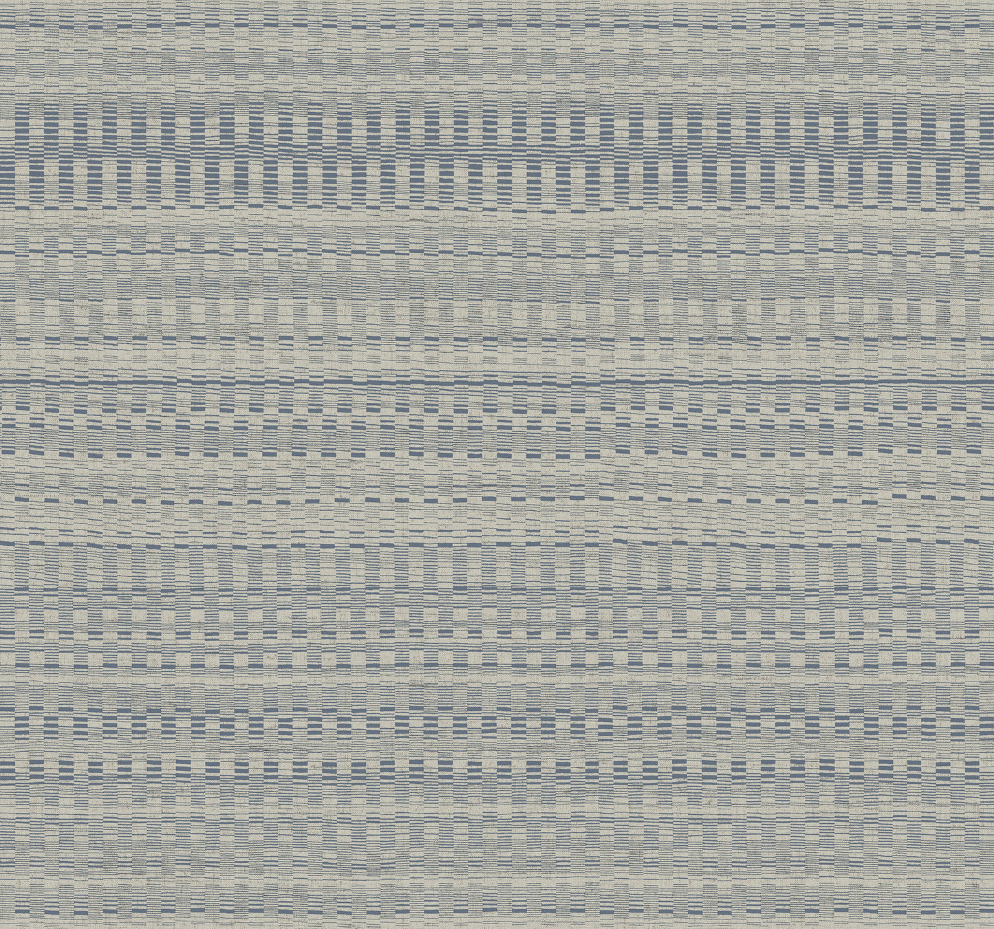 York Wallcoverings New Origins Tapestry Stitch Navy Wallpaper  Weaves Blues   - OI0625