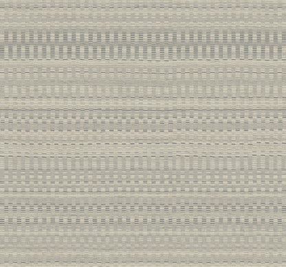 York Wallcoverings New Origins Tapestry Stitch Linen Wallpaper  Weaves Blacks   - OI0626