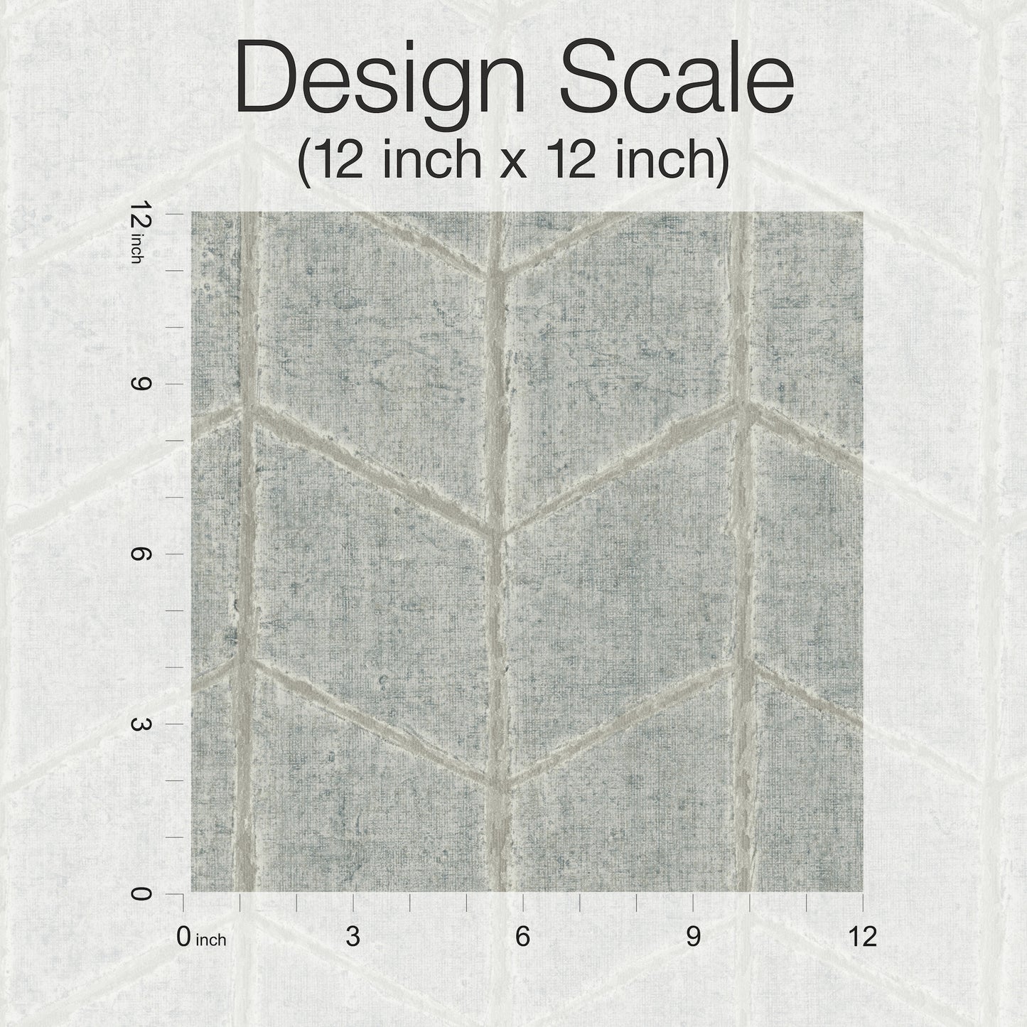 York Wallcoverings New Origins Flatiron Geometric Grey Sky Wallpaper  Chevron and Houndstooth Blacks   - OI0641