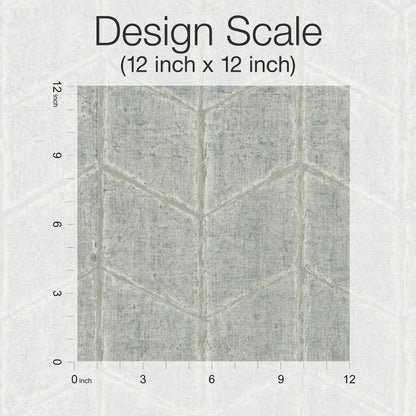 York Wallcoverings New Origins Flatiron Geometric Grey Sky Wallpaper  Chevron and Houndstooth Blacks   - OI0641