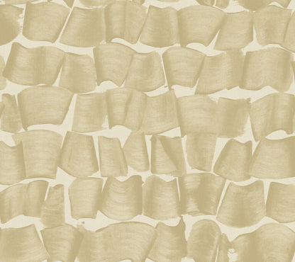 York Wallcoverings New Origins Brushed Ink Gold Wallpaper  Novelty Yellows   - OI0652