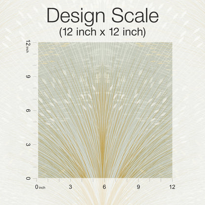 York Wallcoverings New Origins Papyrus Plume Sage Wallpaper  Botanical Greens   - OI0682