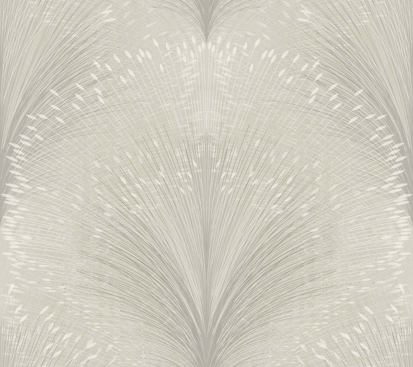 York Wallcoverings New Origins Papyrus Plume Grey Wallpaper  Botanical Blacks   - OI0684