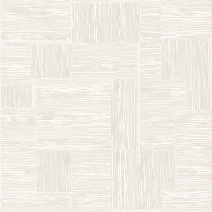 York Wallcoverings York Wallcoverings Contour Ivory Wallpaper  Geometrics Whites and Off-Whites   - OI0701