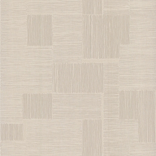 York Wallcoverings York Wallcoverings Contour Beige Wallpaper  Geometrics Beiges   - OI0702