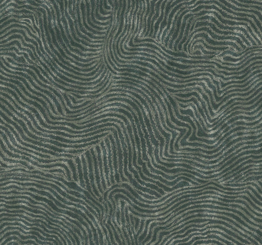 York Wallcoverings New Origins Modern Wood Forest Wallpaper  Geometrics Greens   - OI0711