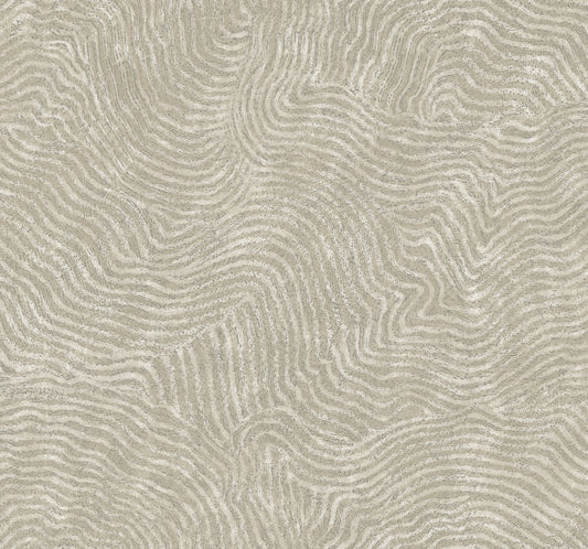 York Wallcoverings New Origins Modern Wood Taupe Wallpaper  Geometrics Browns   - OI0712