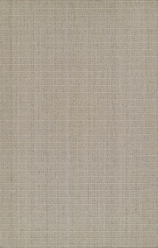 Natural beige rug runner with a subtle grid weave, 2'3" x 8'.