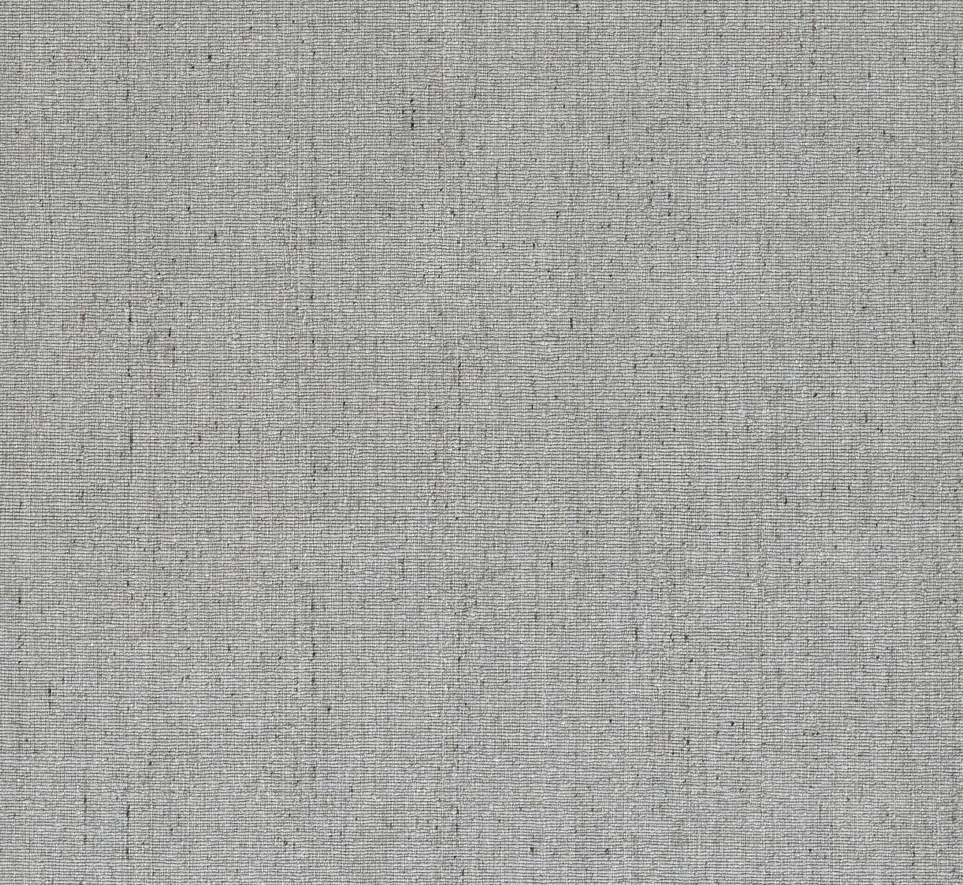 Gray woven rug texture with subtle irregular flecks; linen-like appearance.
