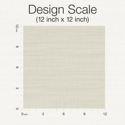 York Wallcoverings Magnolia Home 4 Washed Cotton Linen Wallpaper Transitional Solids Beiges   - OM3661