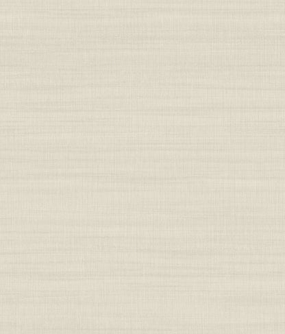 York Wallcoverings Magnolia Home 4 Washed Cotton Linen Wallpaper Transitional Solids Beiges   - OM3661