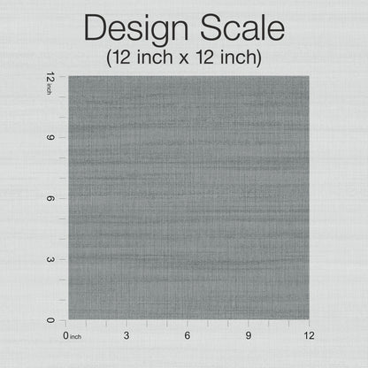 York Wallcoverings Magnolia Home 4 Washed Denim Linen Wallpaper Transitional Solids Blues   - OM3662