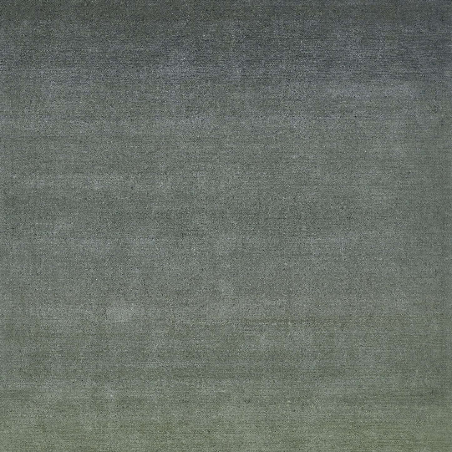 Ombre gradient rug from charcoal gray to olive green; soft textured rectangular area rug for living rooms.