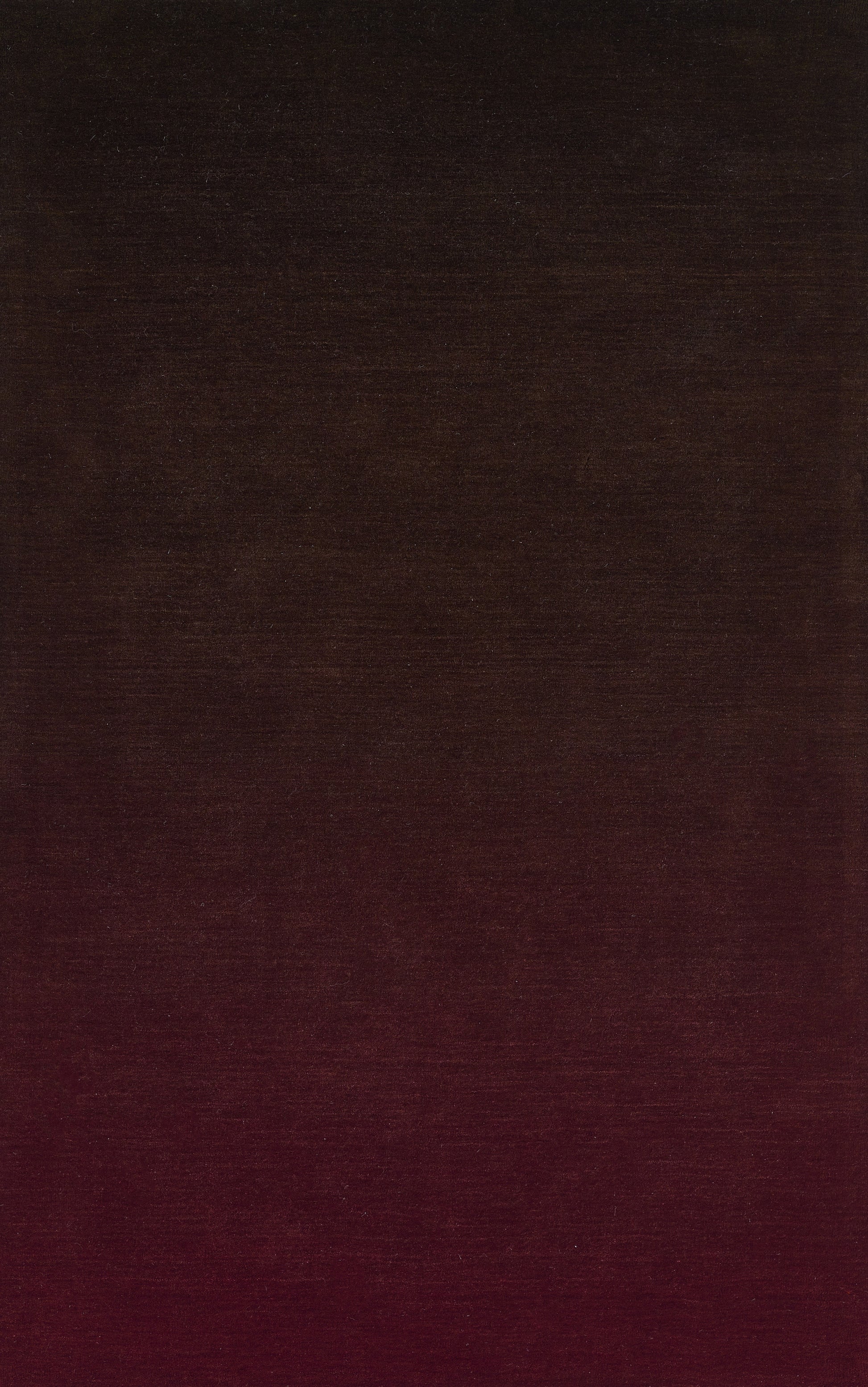 Ombre gradient fabric from dark brown to deep burgundy with soft textile texture.