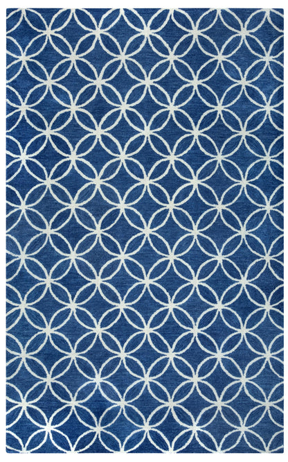 Rug, transitional style, 3' x 5'.