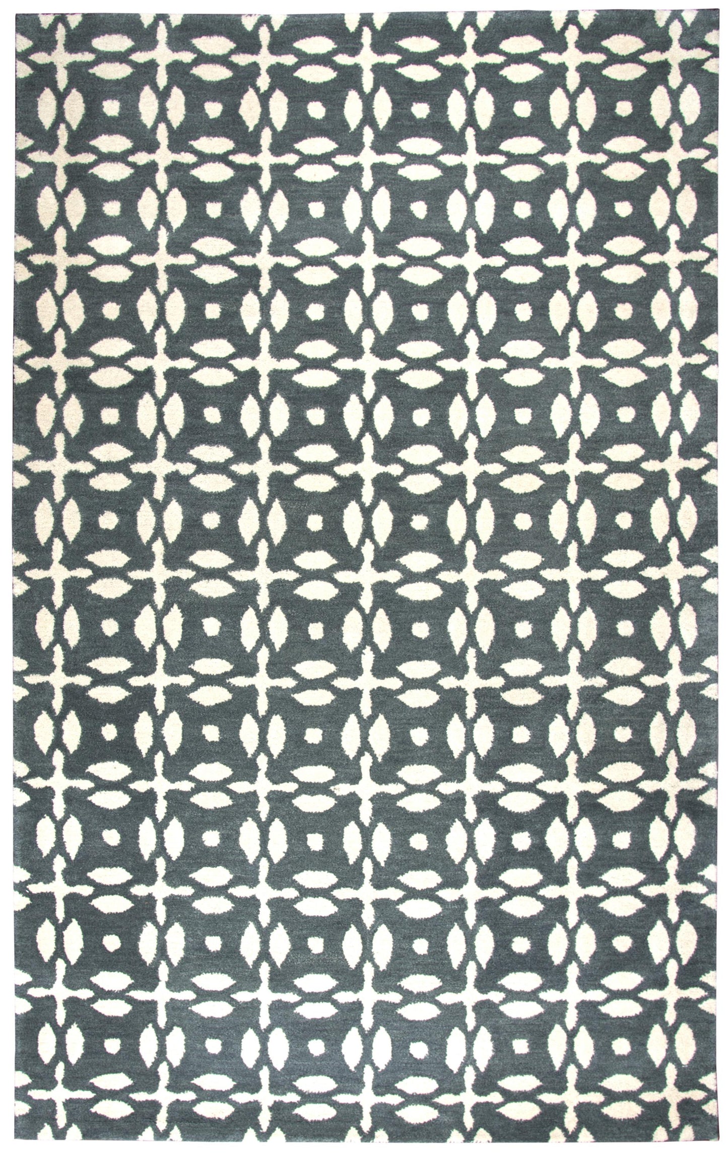 10' round rug, transitional style.