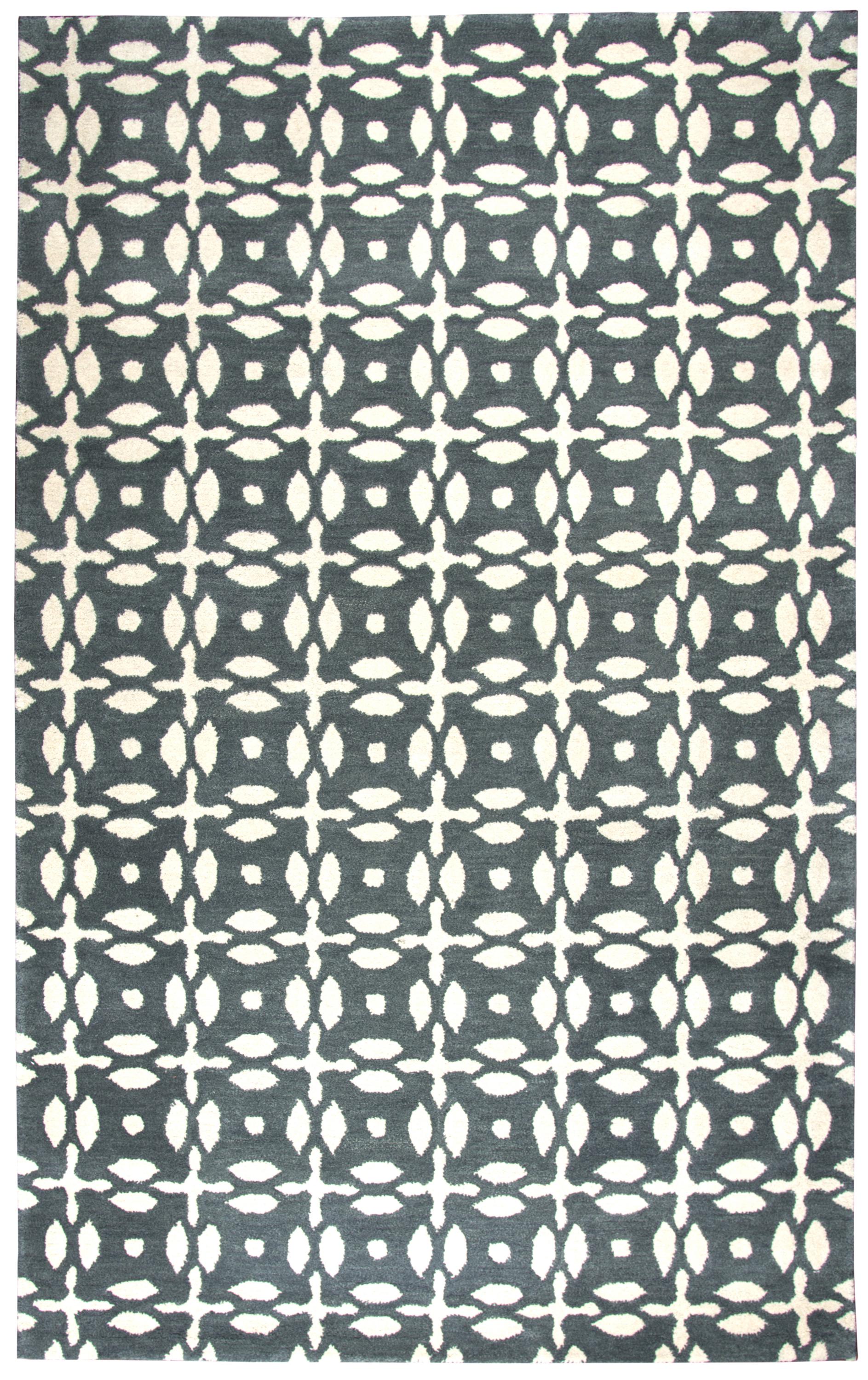 Transitional rug, 8' x 10'.