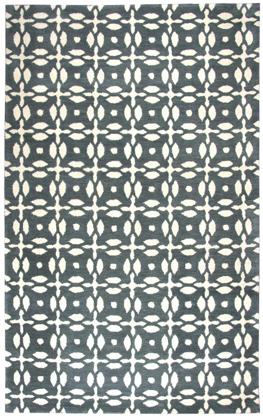 Transitional rug, 8' x 10'.