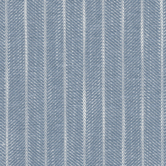 STOUT TEXTILES  UPHOLSTERY,TEXTURE TRADITIONAL, STRIPE PERIWINKLE   - ORAC-1