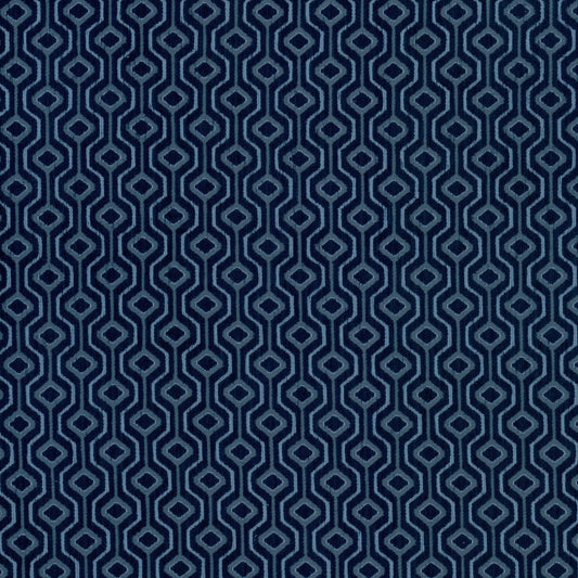 STOUT TEXTILES  UPHOLSTERY,WOVENS TRANSITIONAL,, OGEE COBALT,SAPPHIRE   - ORGA-1