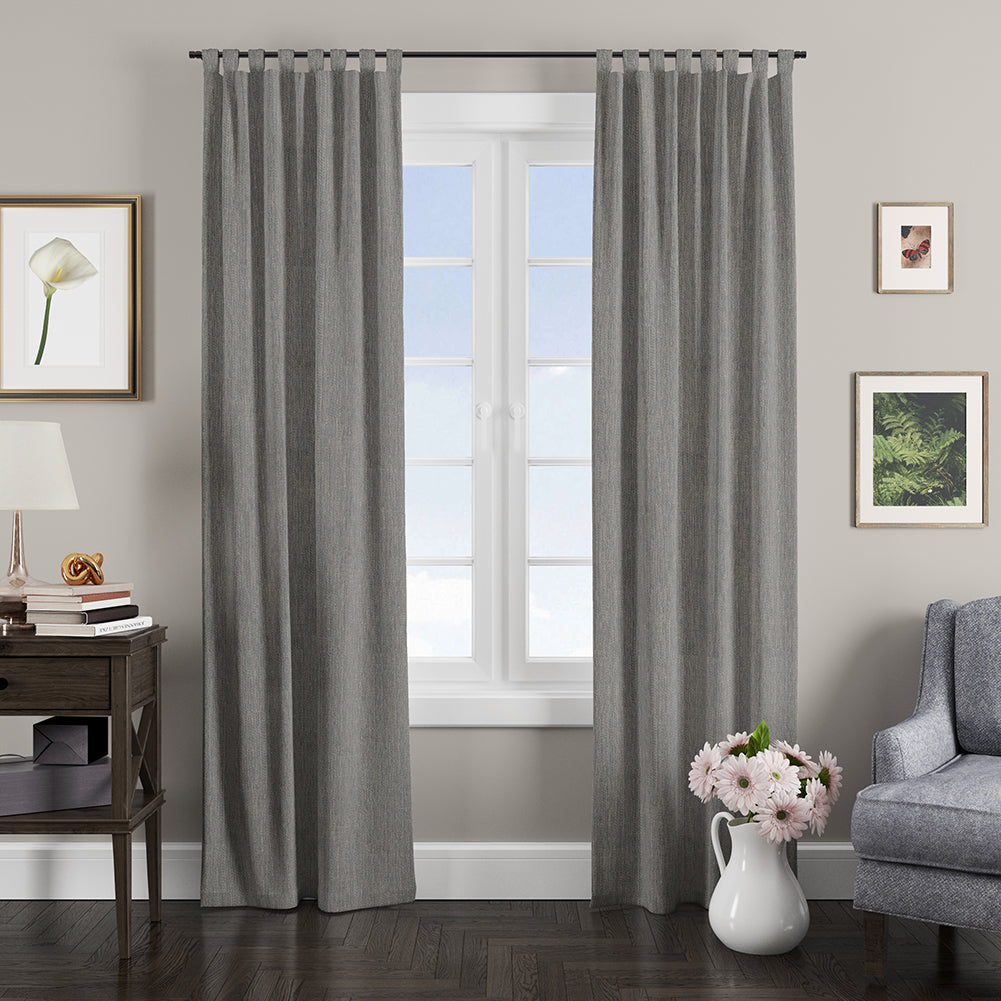 NICHOLASJOHN INC NJ-ELEMENT Smoke Solid,Texture   Fabric - NJ25-2501