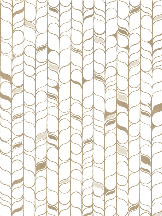 York Wallcoverings Candice Olson Perfect Petals White and Gold Wallpaper  Geometrics Whites and Off-Whites   - OS4201