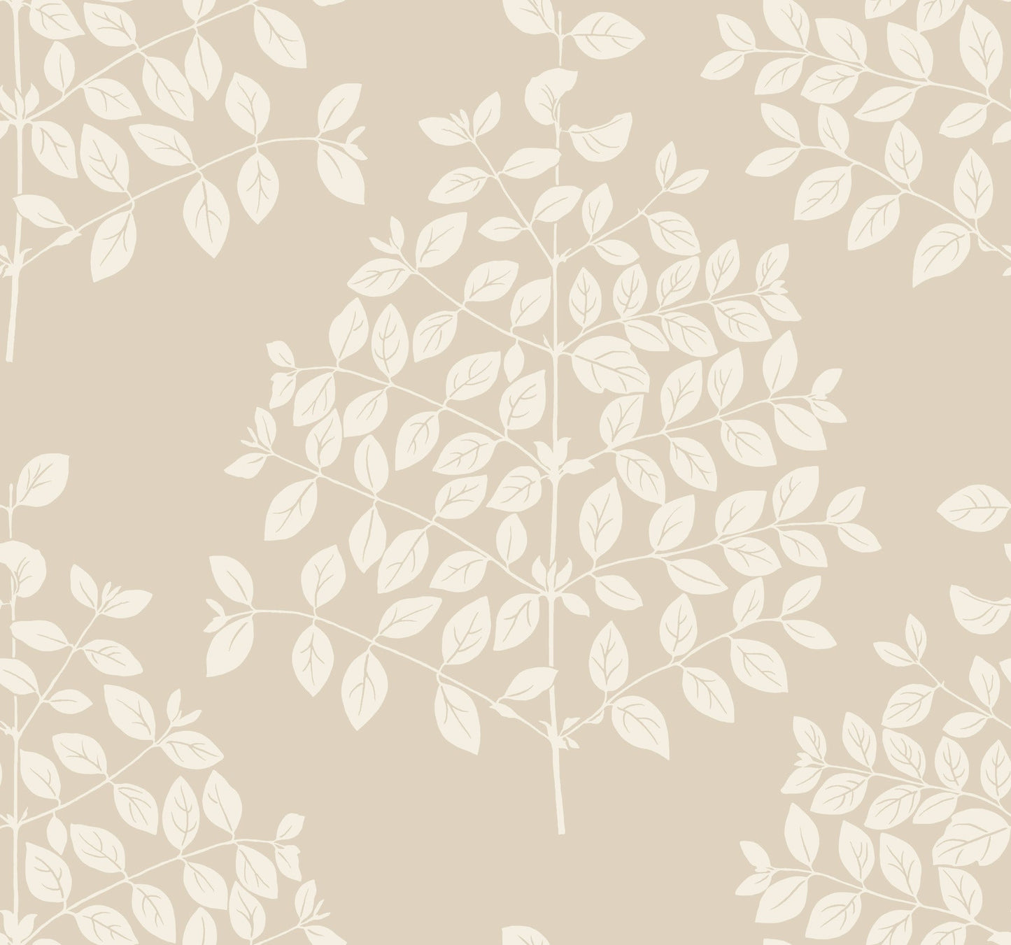 York Wallcoverings Candice Olson Tender Pearl Taupe Wallpaper  Botanical Neutrals   - OS4253