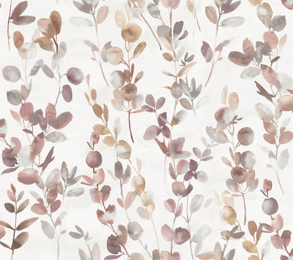 York Wallcoverings Candice Olson Joyful Eucalpytus Purple Wallpaper  Botanical Purples   - OS4312
