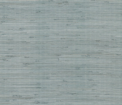 York Wallcoverings Candice Olson Jute Silver and Aqua Metallic Wallpaper  Grasscloth Metallics   - OS4325