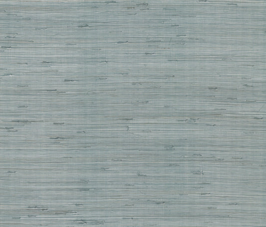 York Wallcoverings Candice Olson Jute Silver and Aqua Metallic Wallpaper  Grasscloth Metallics   - OS4325