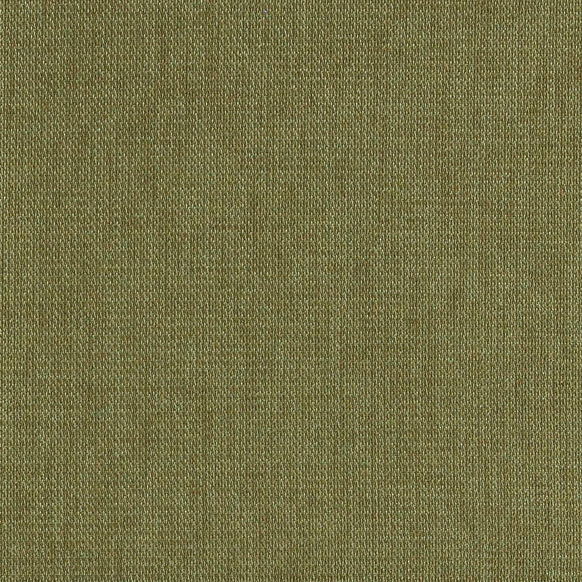 Olive green linen-textured fabric close-up.