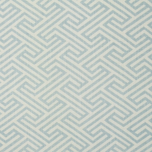 JF Fabrics OTIS 63 Fabric Transitional,Contemporary,Geometric Blue,Offwhite  Linen,Print,Linen Texture - 5074863 J6001