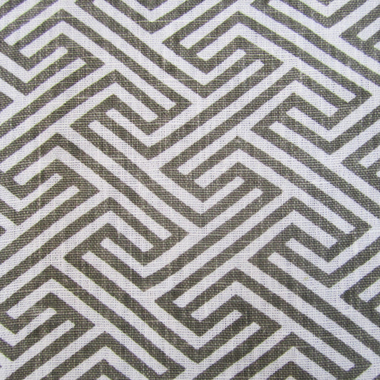 JF Fabrics OTIS 94 Fabric Transitional,Contemporary,Geometric Grey,Silver,Offwhite  Linen,Print,Linen Texture - 5074894 J6001
