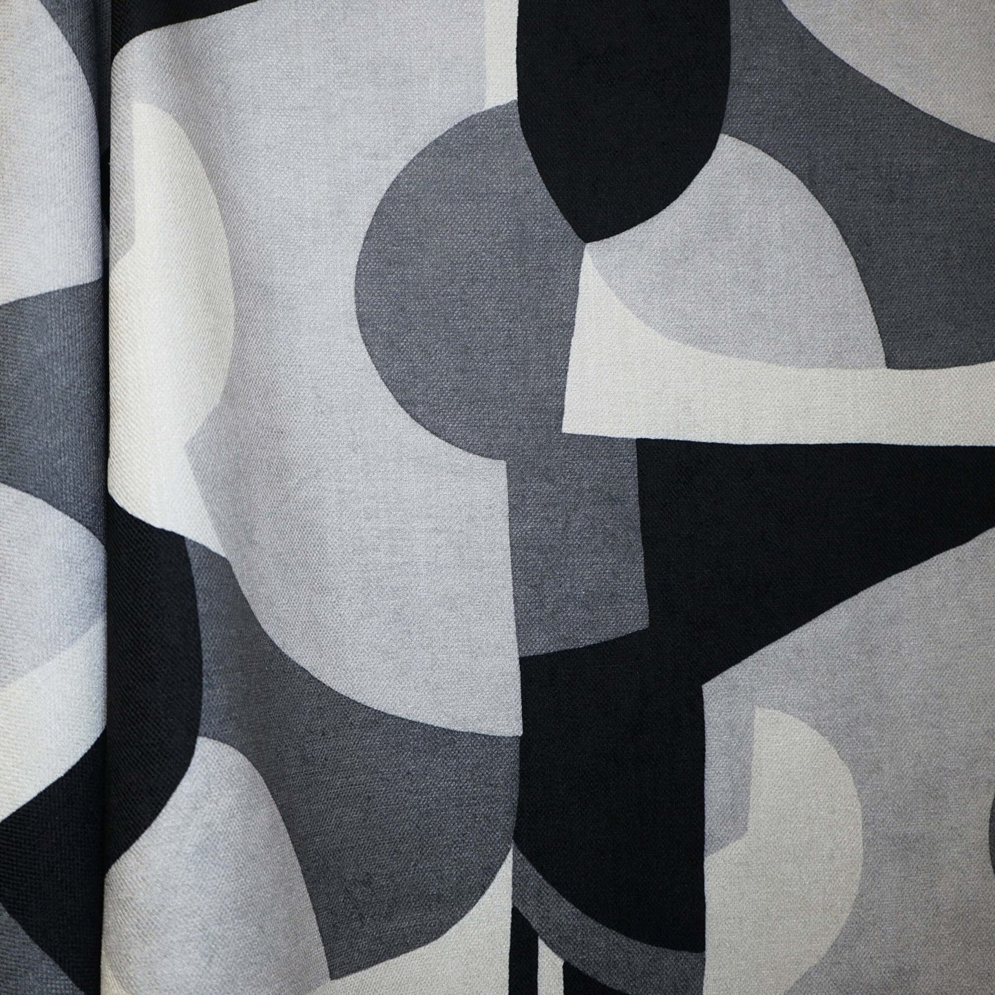 JF Fabrics JF Studio OTTO 99 Fabric Abstract, Geometric, Modern, Contemporary Grey  Print - 9004299 SJ102