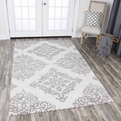 RIZZY HOME RUGS Opulent Transitional 8' x 10' - OPLOU884A55TA0810