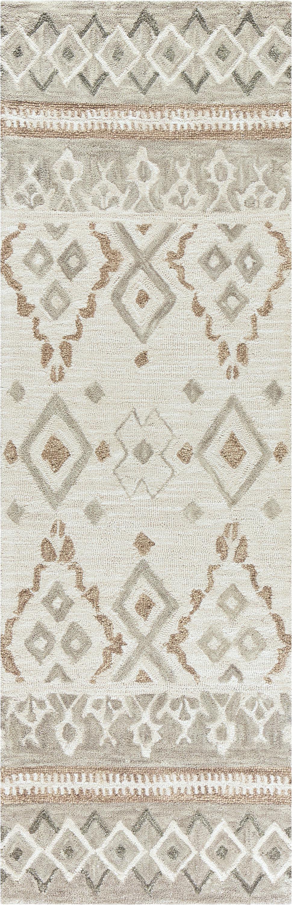Runner rug, 2' x 8'.