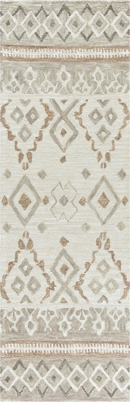 Runner rug, 2' x 8'.