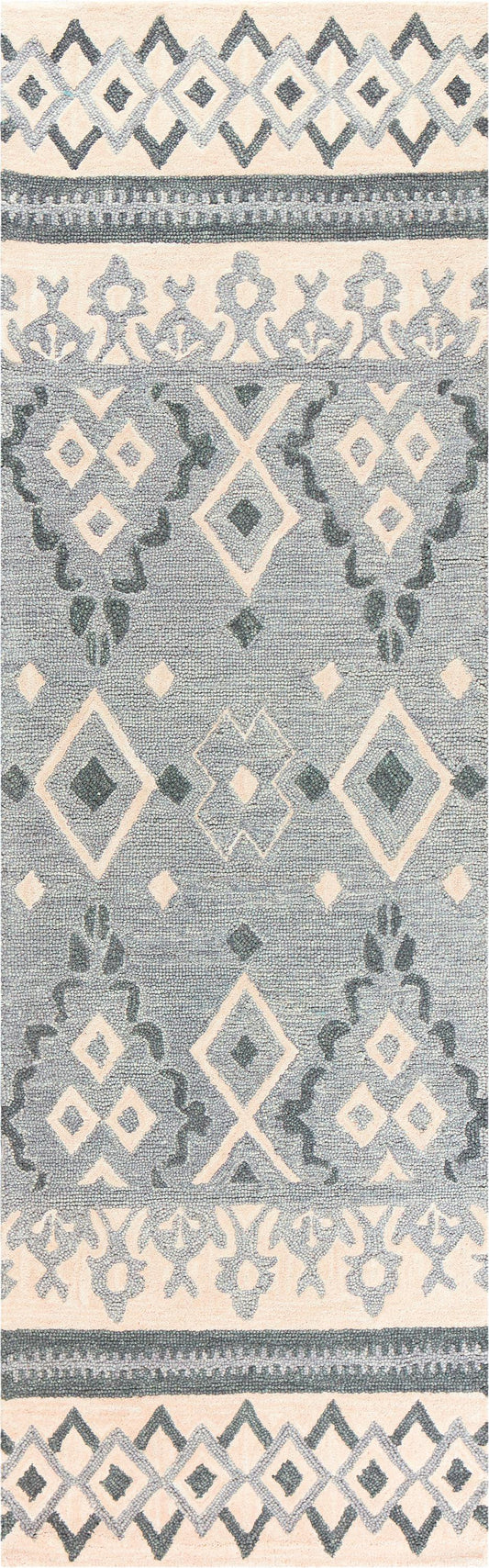 Rug runner, 2' x 8'.