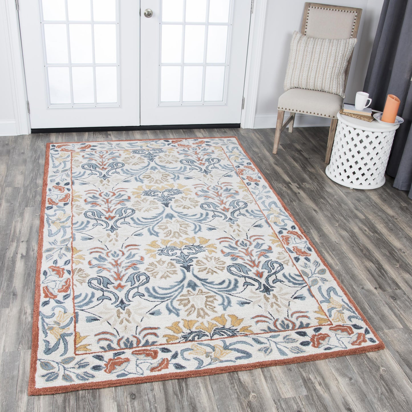 Opulent Traditional rug, 8' x 10'.