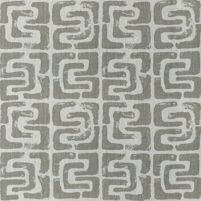 KRAVET COUTURE PRINT GEOMETRIC WHITE,GREY,   - OUI BLOC.11.0